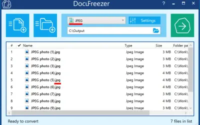 Jak zrobić znak wodny na zdjęciach JPEG? Program DocuFreezer pozwala na dodanie znaku wodnego do plików.