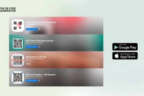 Darmowy skaner kodów QR i generator. Aplikacje na iPhone'a i iPada. Pobierz z Google Play lub App Store.
