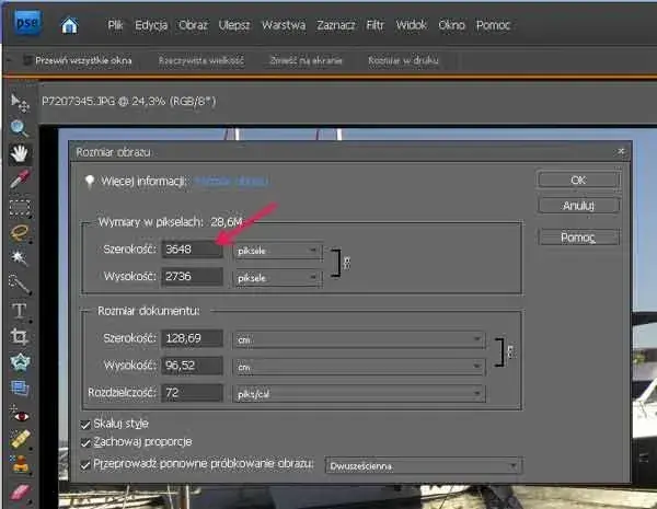 Jak zmniejszyć zdjęcie w Photoshopie bez utraty jakości i zniekształceń