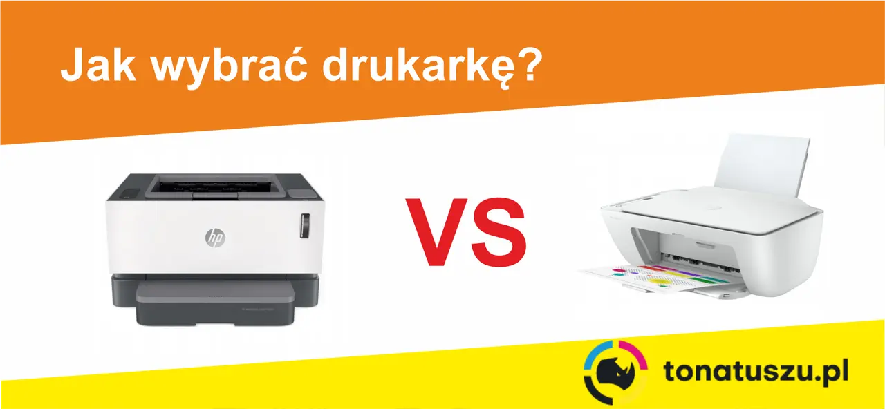 Porównanie drukarki laserowej HP z drukarką atramentową. Którą wybrać?