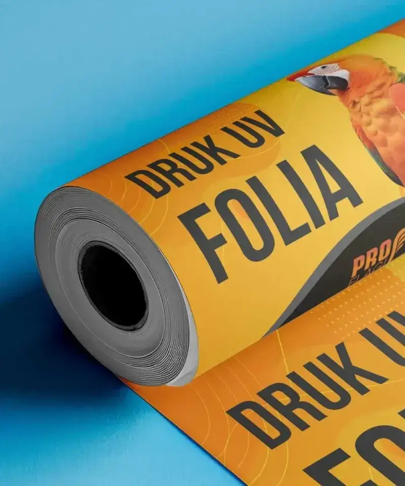 Zdjęcie Druk offsetowy na folii PCV: trwałe i efektowne rozwiązania reklamowe