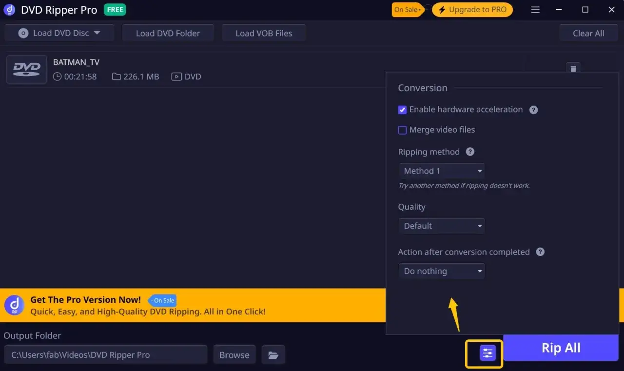 Konwersja DVD do MP4: program DVD Ripper Pro pozwala na łatwe zgrywanie filmów z płyt DVD, z opcją przyspieszenia sprzętowego.